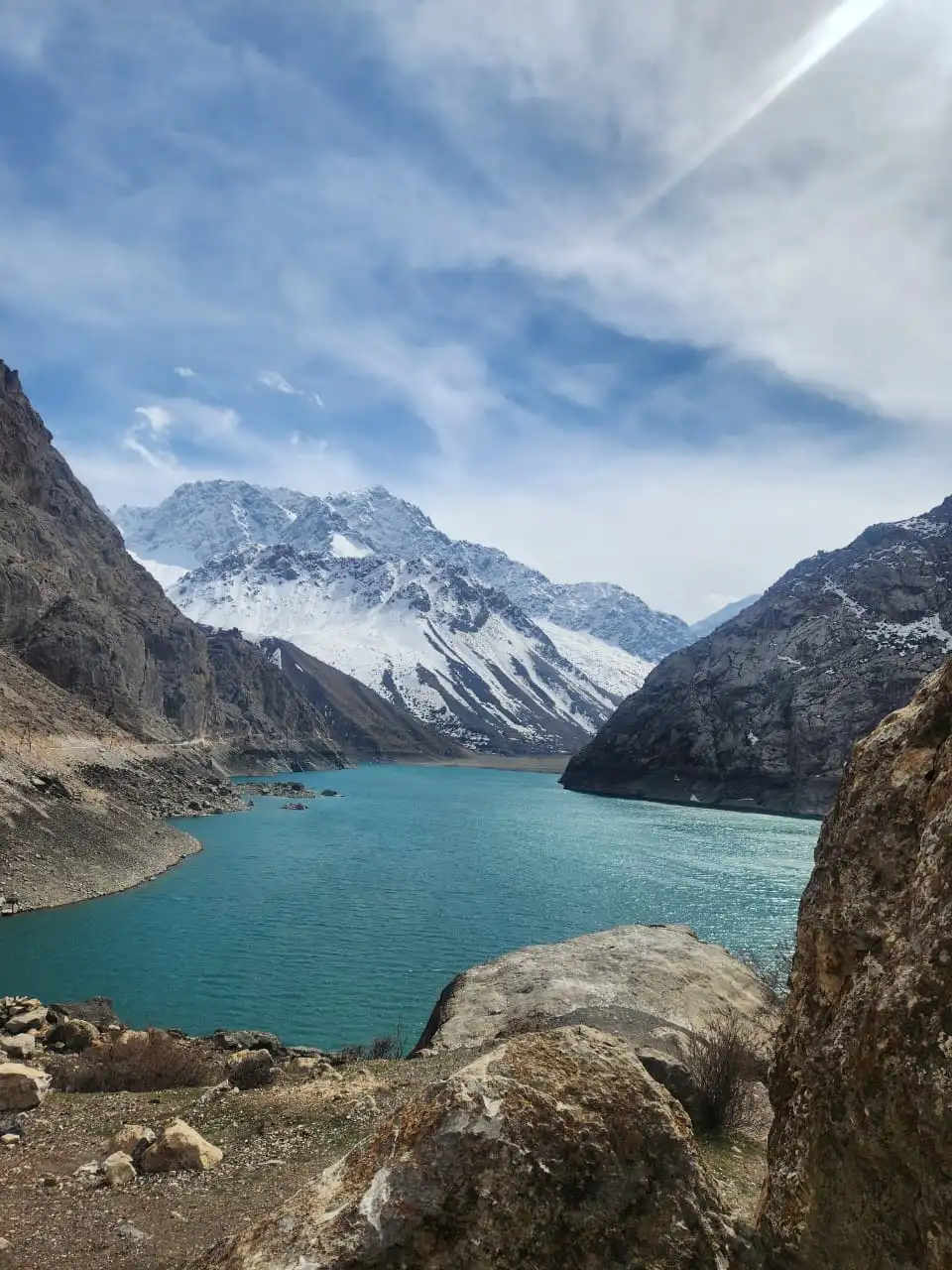 Хафт Кул и Семь Озер Таджикистана: озеро Нофин и горный кишлак
